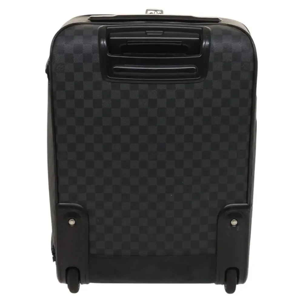 LOUIS VUITTON Damier Graphite Pegas 55 Suitcase N23300